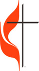 The Cross and Flame is a registered trademark and the use is supervised by the General Council on Finance and Administration of The United Methodist Church. Permission to use the Cross and Flame must be obtained from the General Council on Finance and Administration of The United Methodist Church - Legal Department, 1200 Davis Street, Evanston, IL 60201.